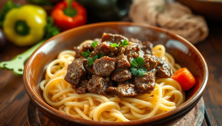 Delicious Beef Tips and Noodles Recipe for a Quick Family Meal