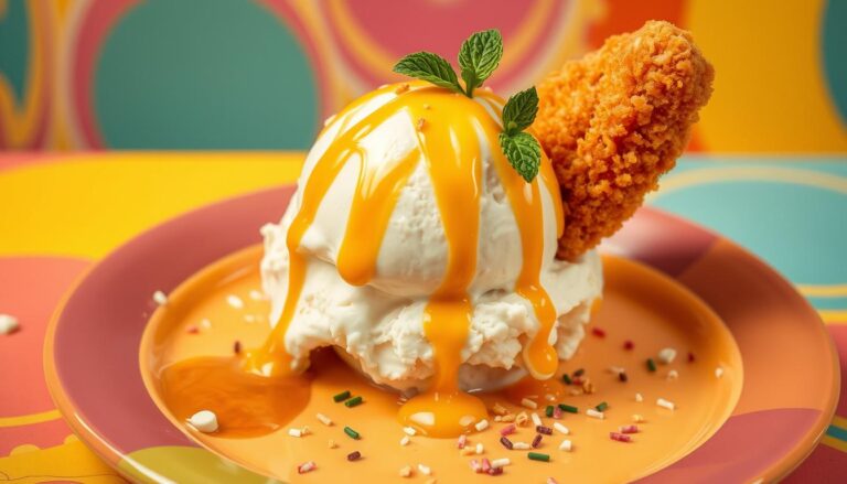 “Indulge in Fried Chicken Ice Cream – A Bold, Tasty Dessert Recipe”