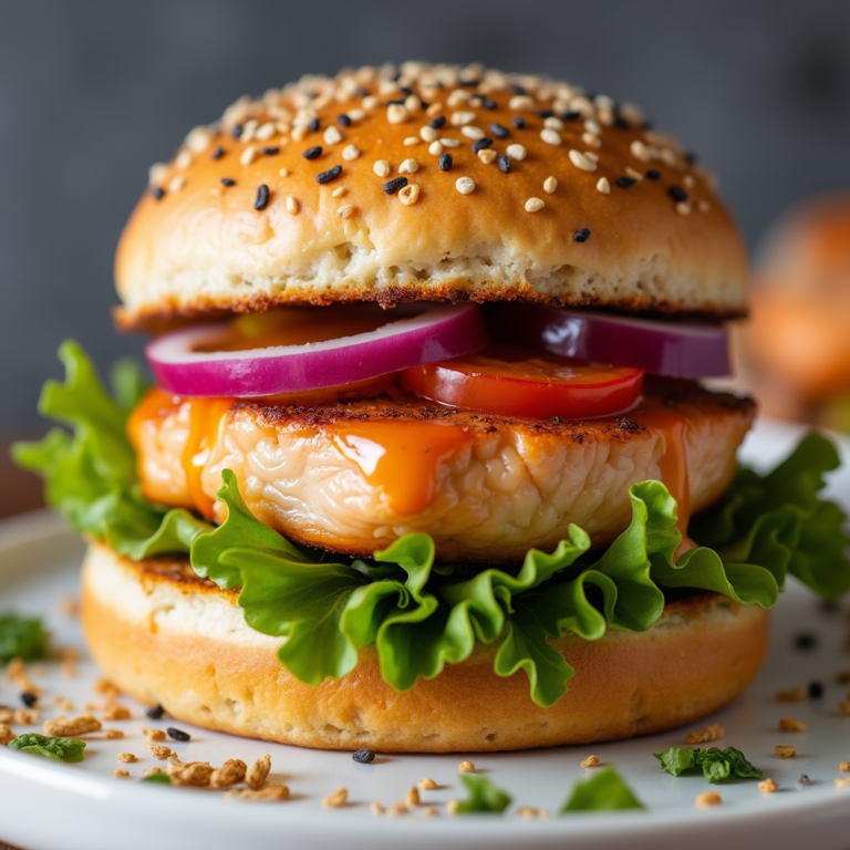 Delicious Salmon Burger Recipe: A Healthy and Flavorful Twist on a Classic